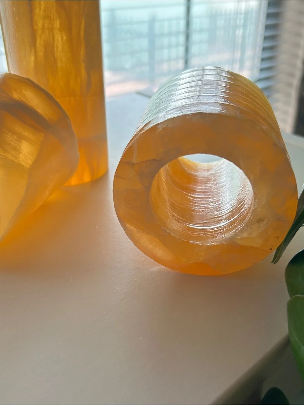 N/A orange calcite